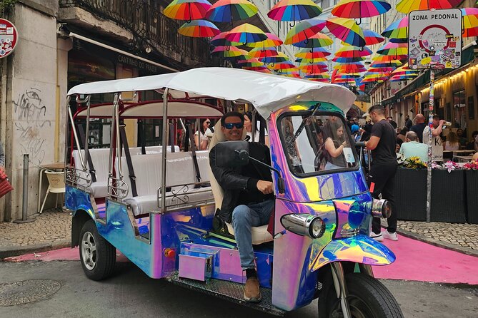 Special Guided Tour of Tuk Tuk Lisbon Historic 2 Hours - Starting at Restauradores and climbing above Lisbon