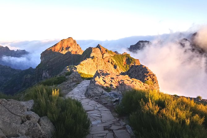 Sunrise Guided Hike PR1 Pico do Areeiro Pico Ruivo small group - Price and what you receive for about $121