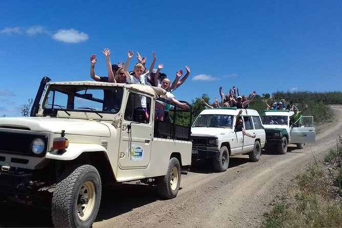 Sunset Jeep Safari with Dinner in Algarve - Honey, carob, and medronho at a local farm
