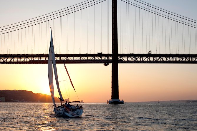 Sunset Sailing Tour On The Tagus River - The Monument to the Discoveries and the Christ statue