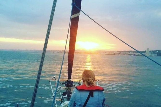 Sunset Sailing Tour On The Tagus River - São Jorge Castle from an unusual angle