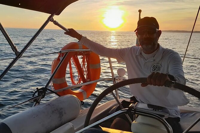 Sunset Tour on a Luxury Sailing Yacht from Vilamoura - The tiny beach reached only by water