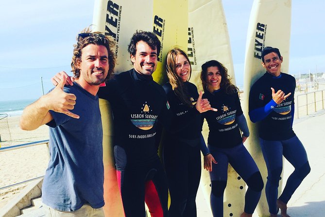 Surf Lesson - Starting at Carcavelos with a simple meeting point