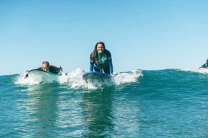 Surf Lesson in Lisbon - The surf experience - Sand practice before the first wave