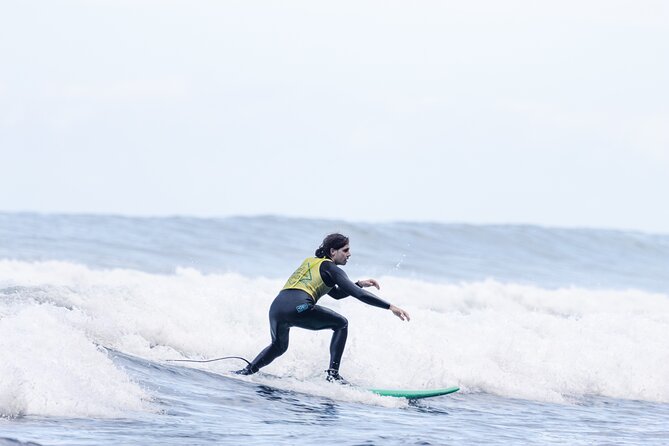 Surfing Lessons in Madeira - Warm-up, take-off, and the first useful skills