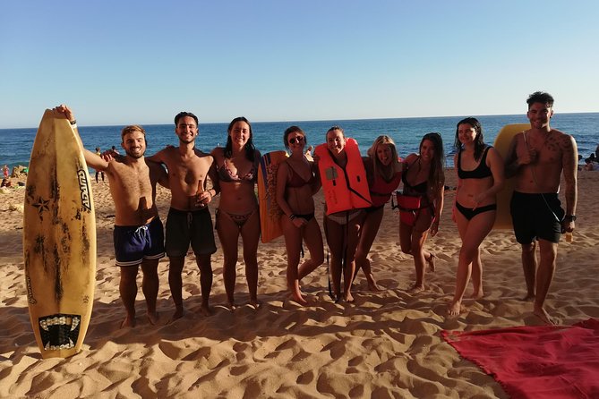 Swim and Chill at Benagil - The clifftop view after the swim