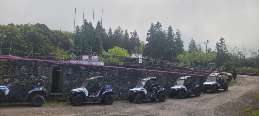Terceira: Buggy Tour 4x4 West Side Azores Retreat - Forest tracks, rocks, slopes, and mud
