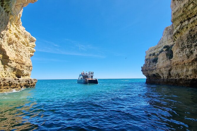 Tour to Benagil Caves and Coastline in Albufeira - Music, drinks, and the feel on board