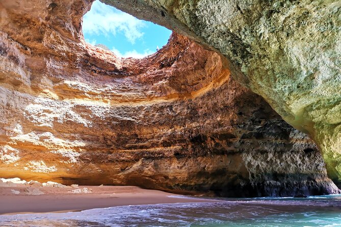 Tour to Benagil Caves and Coastline in Albufeira - São Rafael, Coelha, and the first golden cliffs