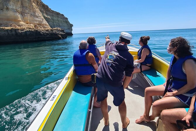 Traditional Tour - Benagil Cave - What the caves and beaches look like from the boat
