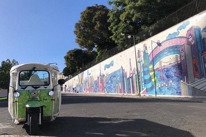 Tuk Tuk Lisbon: Exploring Urban Art - Avenida Fontes Pereira de Melo’s giant vacant-building murals