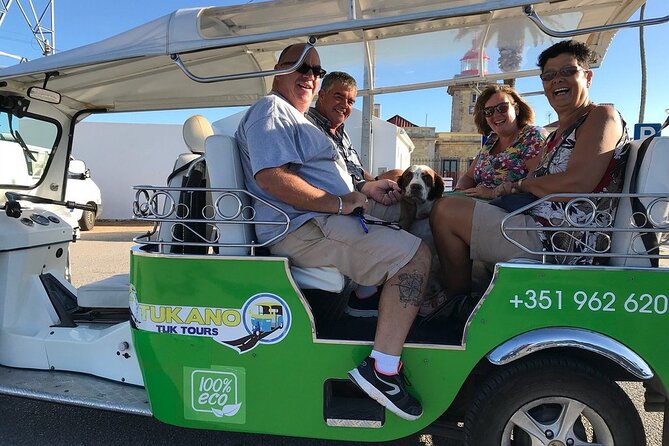 TUK TUK Tour around Lagos Old & New Town & beaches - Best way to know Lagos - Coast views at Dona Ana and Porto de Mós