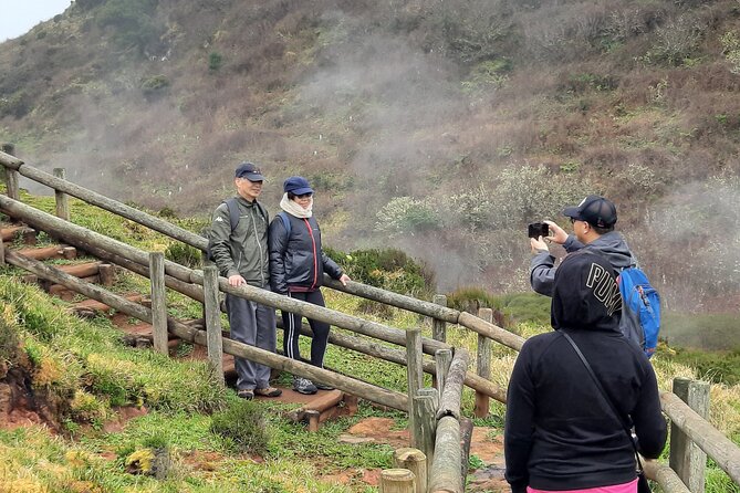 Underground Van Tour (Half Day) | Terceira Island - Furnas do Enxofre: sulfur smoke from an active volcanic system