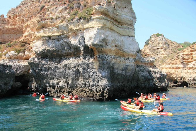 Unlock the Magic of Ponta da Piedade by Kayak – Lagos - Praia Dona Ana from the water