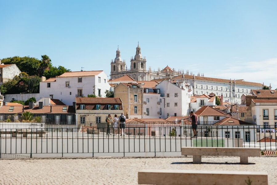 Vadio: Lisbon Old Town Private Tuk Tuk Tour - Lisbon Cathedral and the first layer of the city