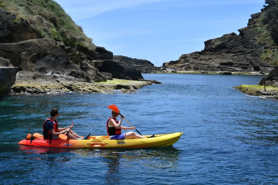 Vila Franca do Campo: Kayak Rental - The first paddle along the coast