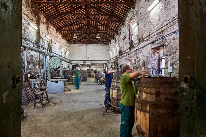 Visit to Cockburn's Cellars - The cooper’s room and the working side of Port